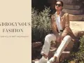 Mujer con estilo andrógino, viste blazer y pantalones blancos, transmitiendo inclusividad y autoexpresión.