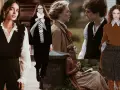 Estilo que es dark academia: moda inspirada en la literatura, la historia y la estética clásica, con toques góticos y románticos.