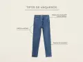 Pantalón vaquero de corte ajustado, mezcla de algodón con elastano. Vaqueros mujer que sientan bien, perfectos para cualquier ocasión.
